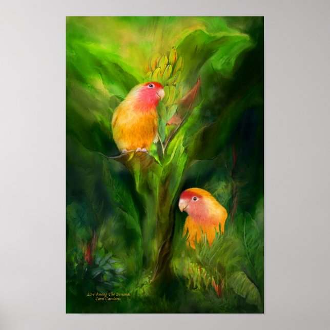 Love Among The Bananas Art Poster/Print Poster (Front)