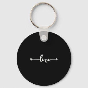 Love Amor Arrow Valentines Day Love Heart Couples Key Ring