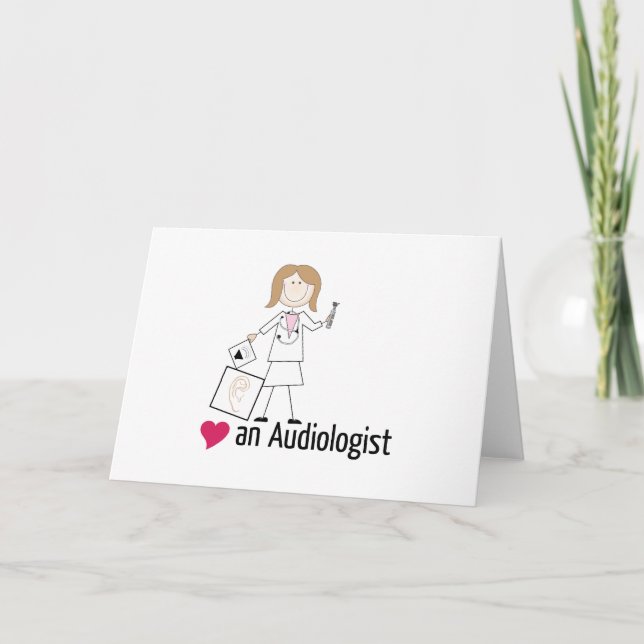 Love An Audiologist Card (Front)