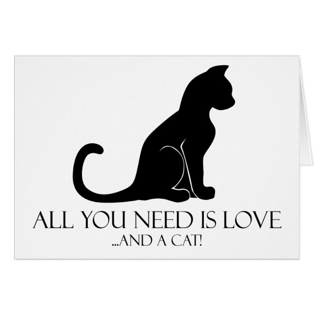 Love And A Cat (Front Horizontal)