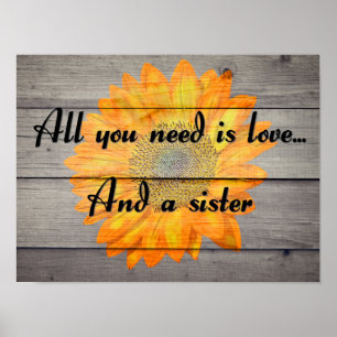 Love and a Sister Poster