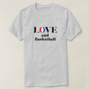LOVE and Basketball T-Shirt