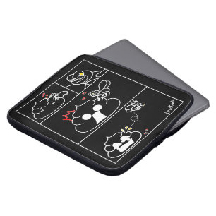 Love and Betrayal - Brootsch the PooPoo Laptop Sleeve