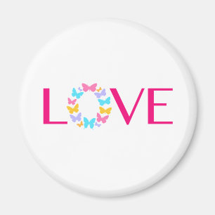 Love and Butterflies  Magnet