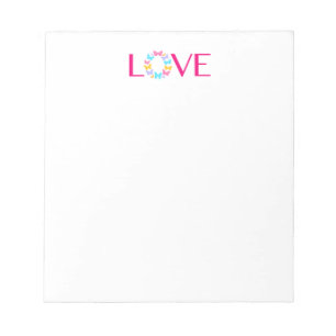 Love and Butterflies Notepad