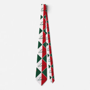 Love and Candy Canes Tie