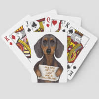 Love and Dachshund