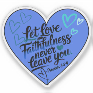 "Love and Faithfulness" Brush Lettering Calligraph