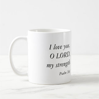 Love and God bible verses mug