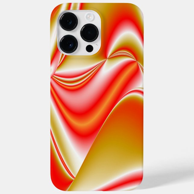 Love and Gold Abstract 3D Rainbowart Case-Mate iPhone Case (Back)