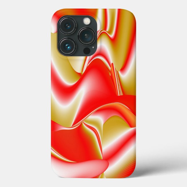 Love and Gold Abstract 3D Rainbowart Case-Mate iPhone Case (Back)