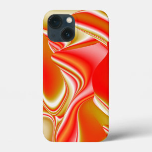 Love and Gold Abstract 3D Rainbowart iPhone 13 Mini Case