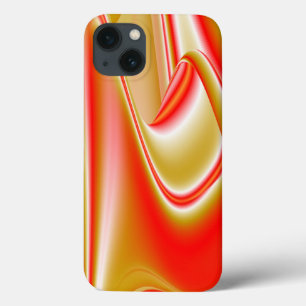 Love and Gold Abstract 3D Rainbowart iPhone 13 Case