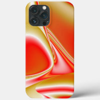 Love and Gold Abstract 3D Rainbowart