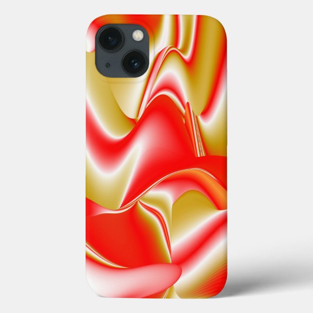 Love and Gold Abstract 3D Rainbowart Case-Mate iPhone Case (Back)