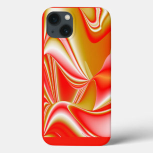 Love and Gold Abstract 3D Rainbowart iPhone 13 Case
