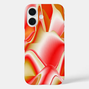 Love and Gold Abstract 3D Rainbowart iPhone 16 Case