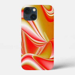 Love and Gold Abstract 3D Rainbowart iPhone 13 Mini Case