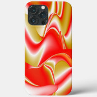 Love and Gold Abstract 3D Rainbowart