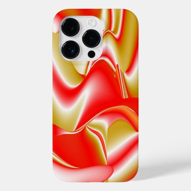 Love and Gold Abstract 3D Rainbowart Case-Mate iPhone Case (Back)