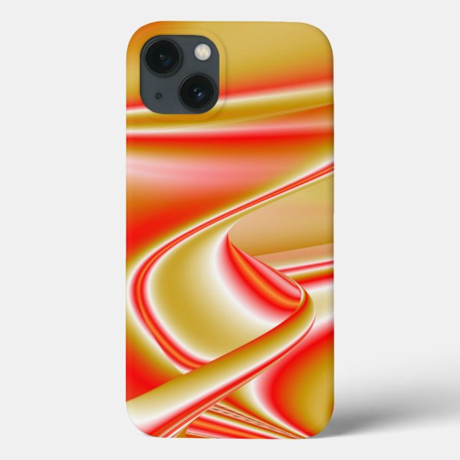 Love and Gold Abstract 3D Rainbowart Case-Mate iPhone Case (Back)
