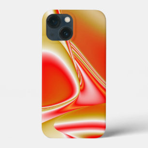 Love and Gold Abstract 3D Rainbowart iPhone 13 Mini Case