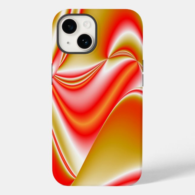 Love and Gold Abstract 3D Rainbowart Case-Mate iPhone Case (Back)