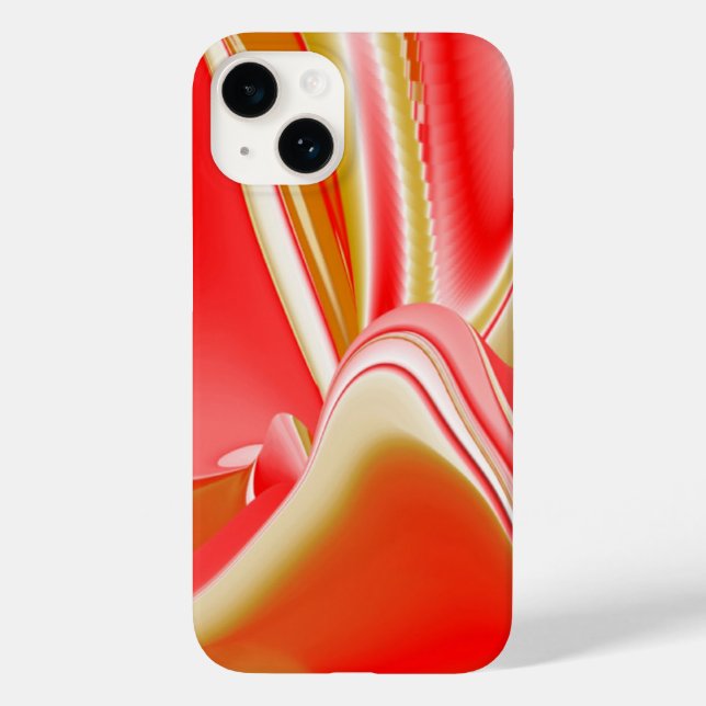 Love and Gold Abstract 3D Rainbowart Case-Mate iPhone Case (Back)