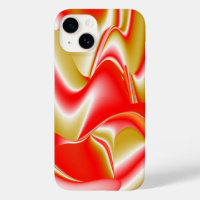 Love and Gold Abstract 3D Rainbowart