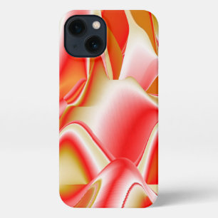Love and Gold Abstract 3D Rainbowart iPhone 13 Case