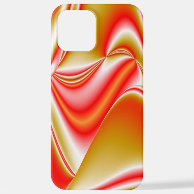 Love and Gold Abstract 3D Rainbowart iPhone Case (Back)