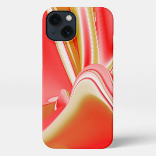 Love and Gold Abstract 3D Rainbowart iPhone 13 Case