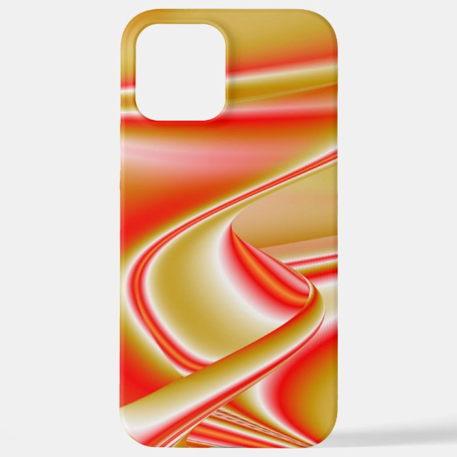 Love and Gold Abstract 3D Rainbowart iPhone Case (Back)