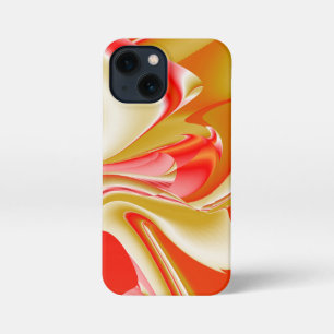 Love and Gold Abstract 3D Rainbowart iPhone 13 Mini Case