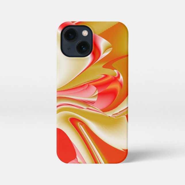 Love and Gold Abstract 3D Rainbowart iPhone Case (Back)