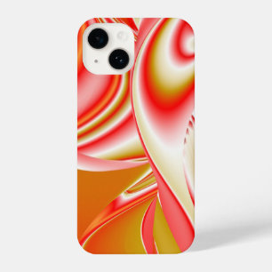 Love and Gold Abstract 3D Rainbowart iPhone 14 Case