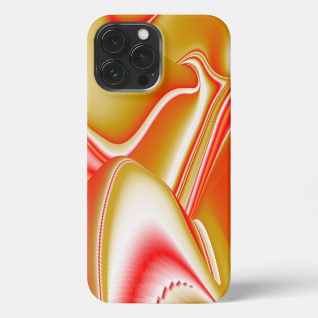 Love and Gold Abstract 3D Rainbowart iPhone Case (Back)