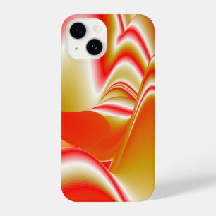 Love and Gold Abstract 3D Rainbowart iPhone 14 Case