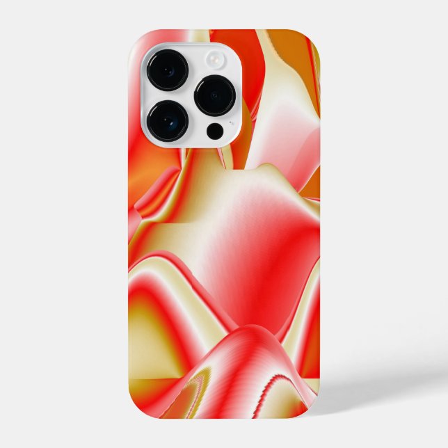 Love and Gold Abstract 3D Rainbowart iPhone Case (Back)
