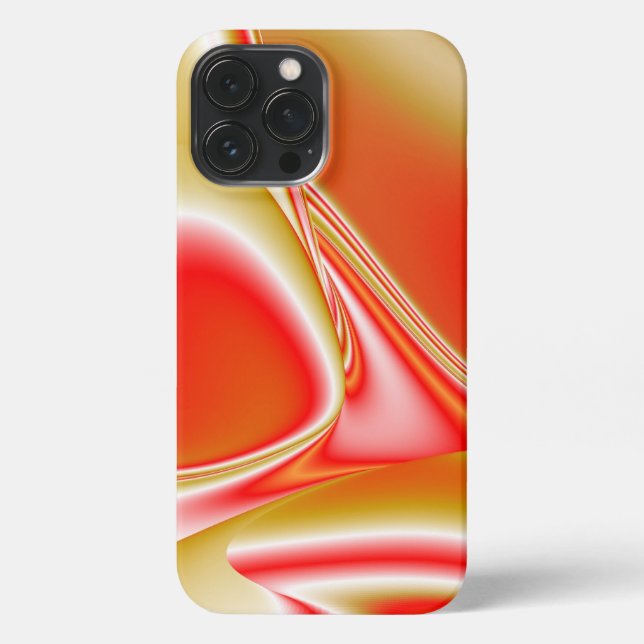 Love and Gold Abstract 3D Rainbowart iPhone Case (Back)