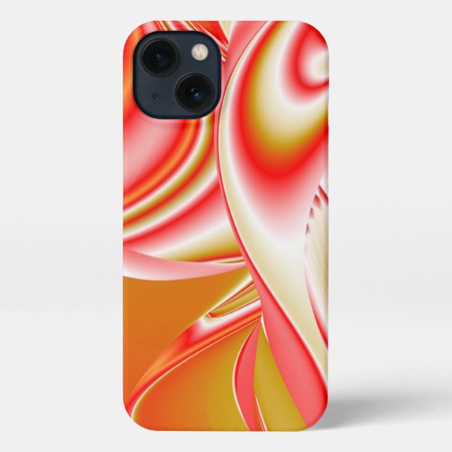 Love and Gold Abstract 3D Rainbowart iPhone Case (Back)