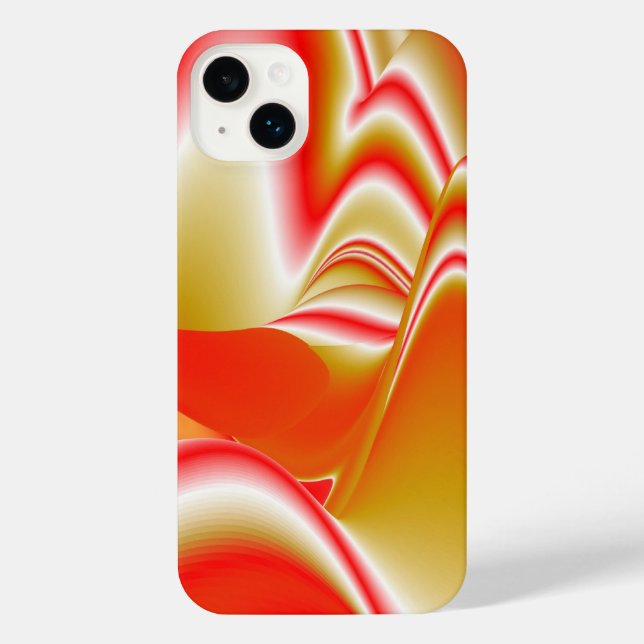 Love and Gold Abstract 3D Rainbowart iPhone Case (Back)