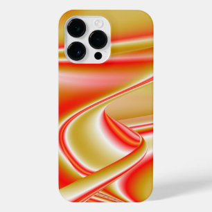 Love and Gold Abstract 3D Rainbowart iPhone 14 Pro Max Case