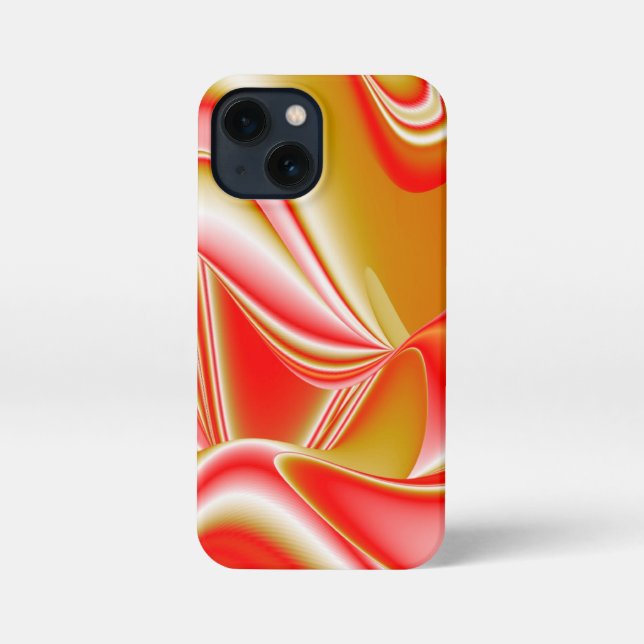 Love and Gold Abstract 3D Rainbowart iPhone Case (Back)