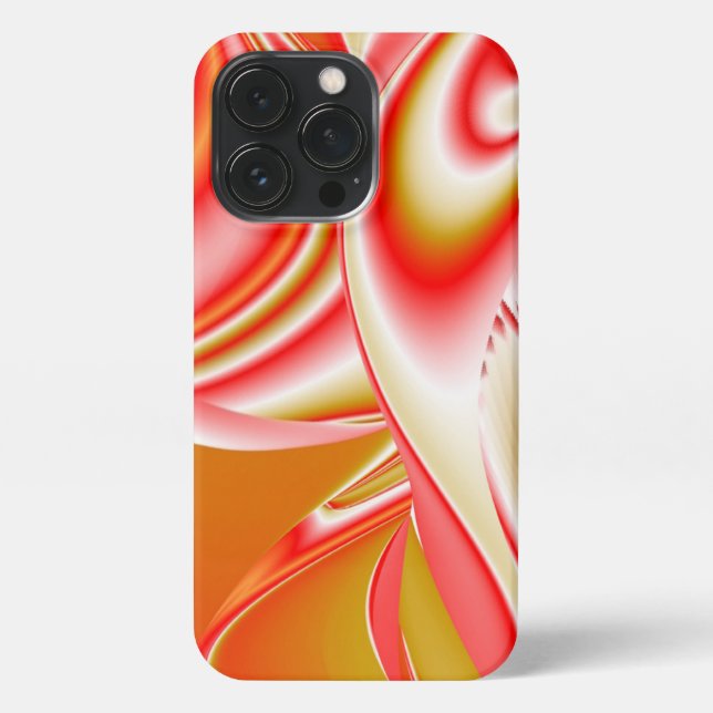 Love and Gold Abstract 3D Rainbowart iPhone Case (Back)