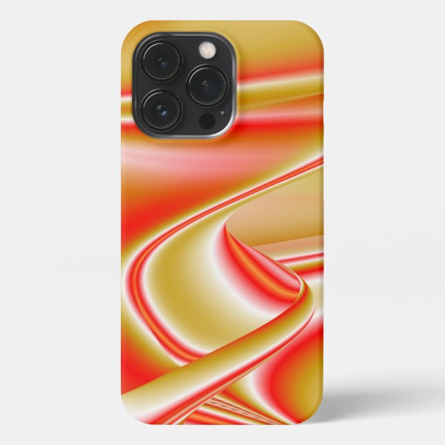 Love and Gold Abstract 3D Rainbowart iPhone Case (Back)
