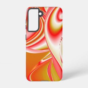 Love and Gold Abstract 3D Rainbowart Samsung Galaxy Case