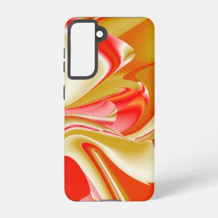 Love and Gold Abstract 3D Rainbowart Samsung Galaxy Case
