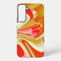 Love and Gold Abstract 3D Rainbowart