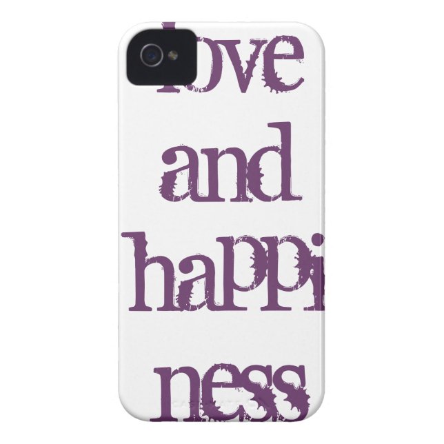 Love and Happiness cover (Back)